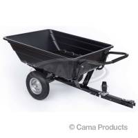 Push/Tow Poly Utility Garden/Dump Cart