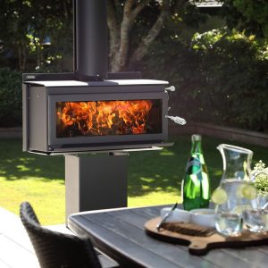 METRO Outdoor 850P Wood Fire